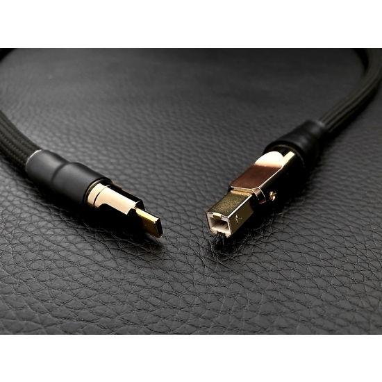 Interkonekt Cyfrowy Kabel USB C i A Receptor Audio Hi-End Przewód Japoński 1m